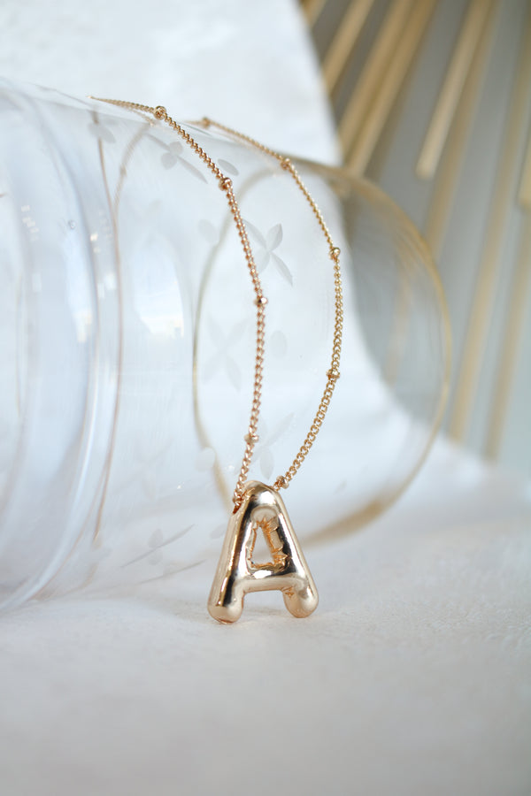 Rose Gold Cloud Monogram