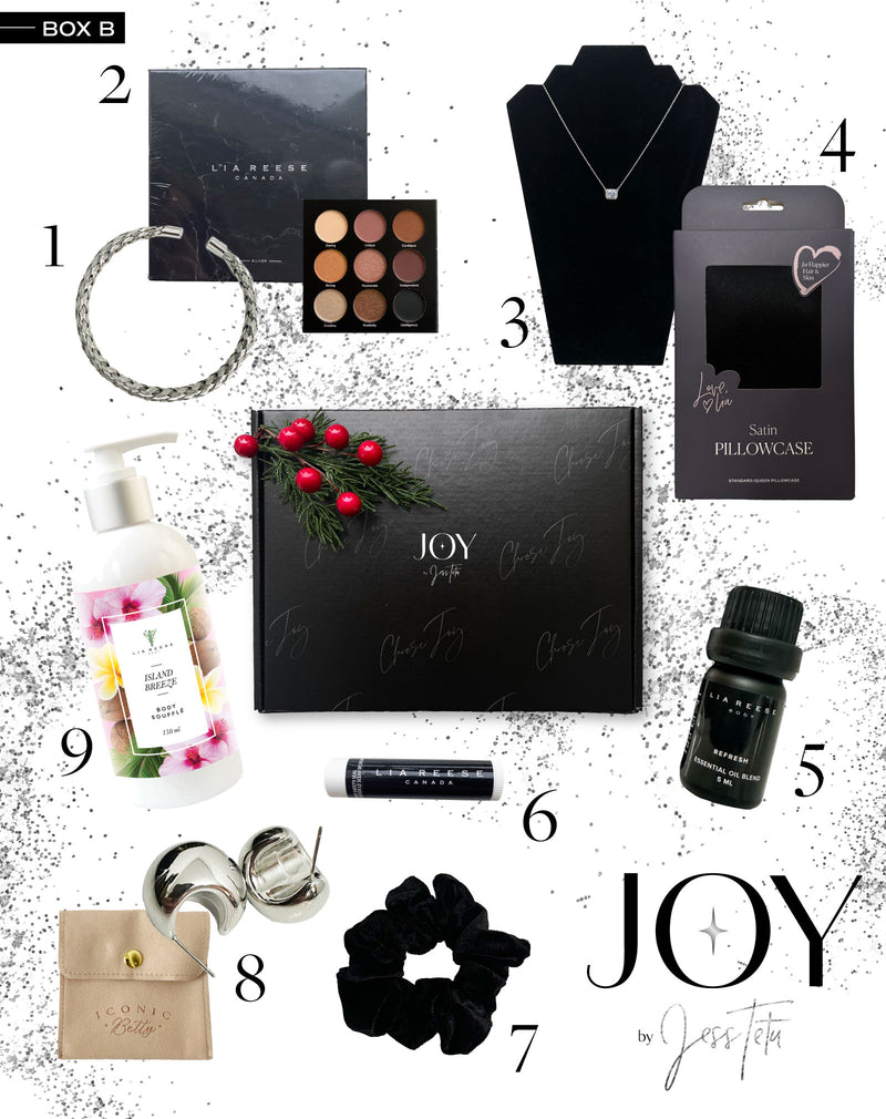 Joy Holiday Boxes by Jess Tetu