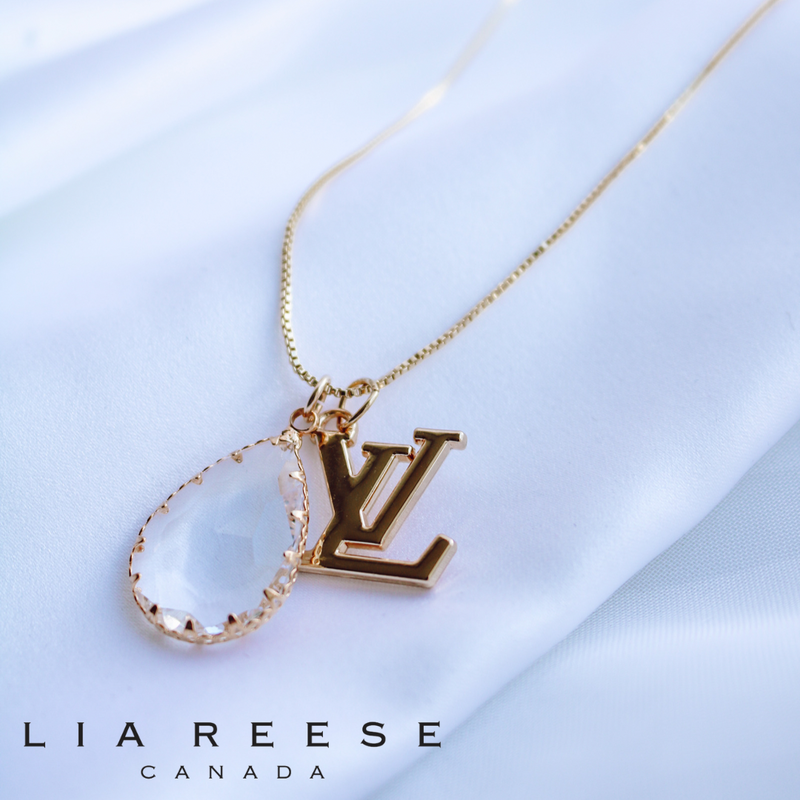 Louis Vuitton LV Monogram Eclipse Charms Necklace, Luxury